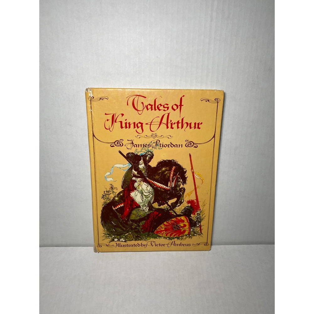 Tales of King Arthur James Riordan Victor Ambrus Illustrated Hardcover Book